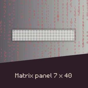 Matrix paneel 7 x 40