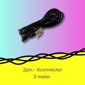 Powerinjectiekabel - Xconnector 3m